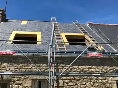 rénovation toiture Locmiquélic-1